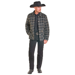 Men's Powder River Wool Plaid Jacket