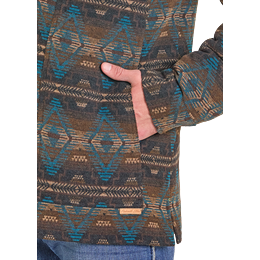 Men's Panhandle Long Aztec Jacquard Jacket