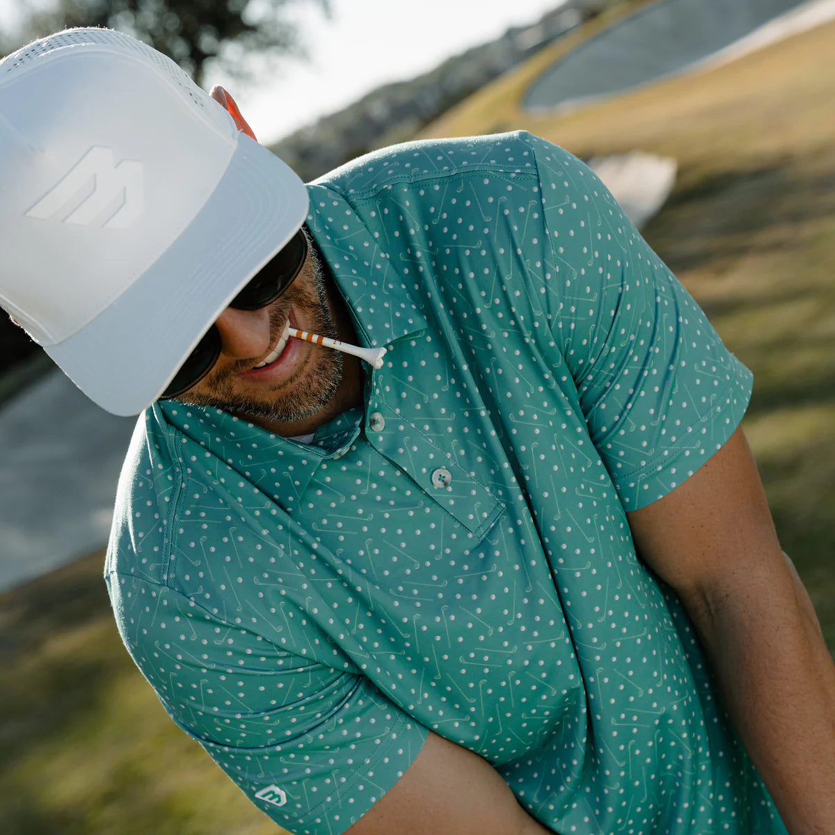 Men's Burlebo Par-Tee Performance Polo PP-PART