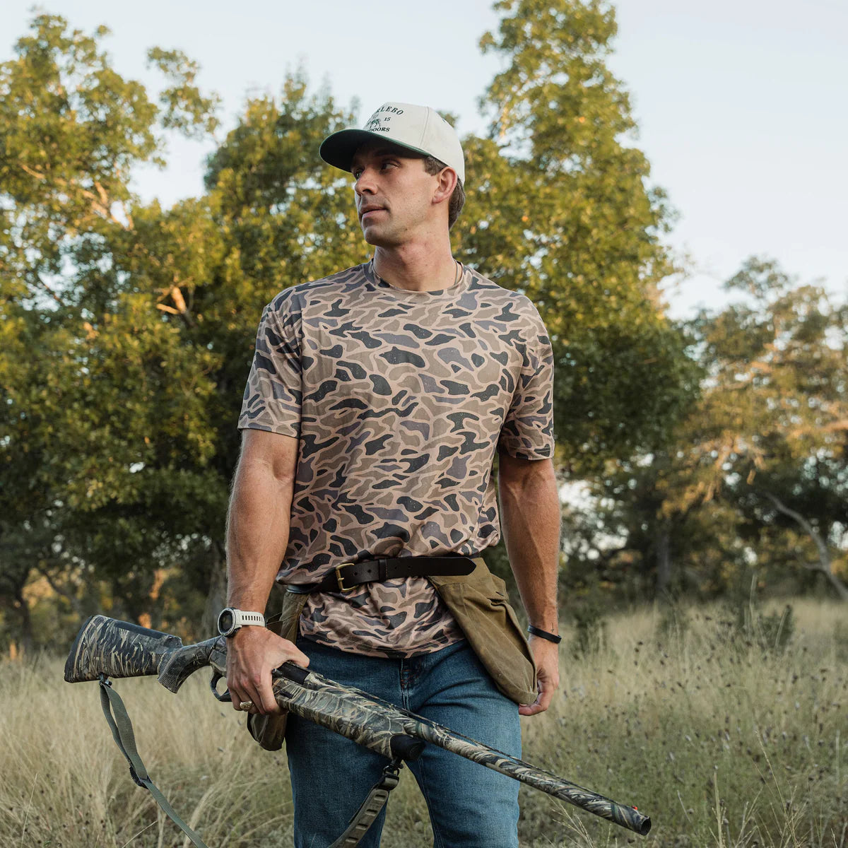 Men's Burlebo "Go To Tee" Gauge Camo GTT-GC