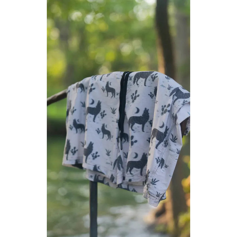 Men's Hooey Big Wake Board Shorts HB2035PR - Crazy House Western Wear