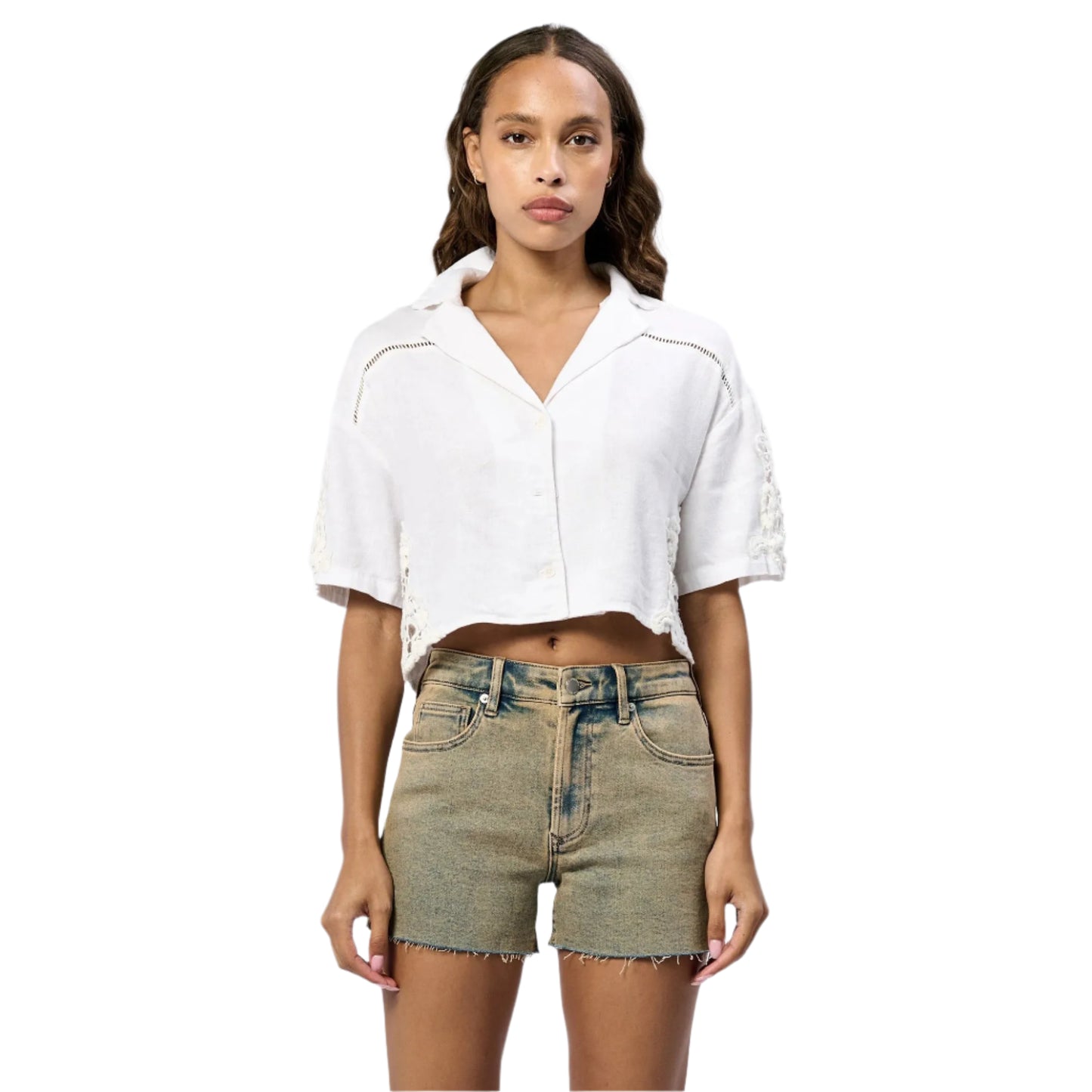 Women's Dear John Darby Novelty Top DSH1446L1WHT - Crazy House Western Wear