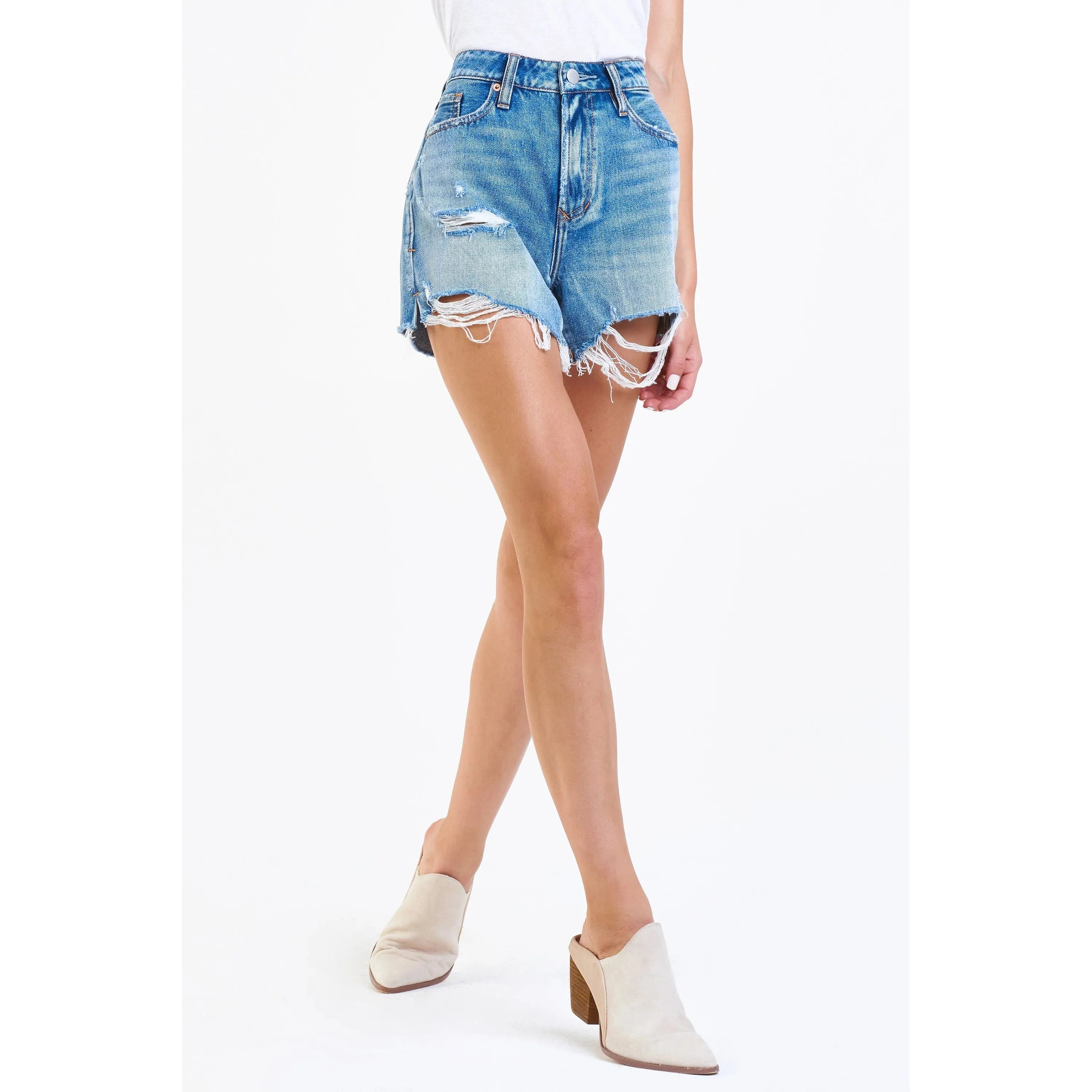 Women's Dear John Ivy Denim Short DSM72B300WVL - Crazy House Western Wear