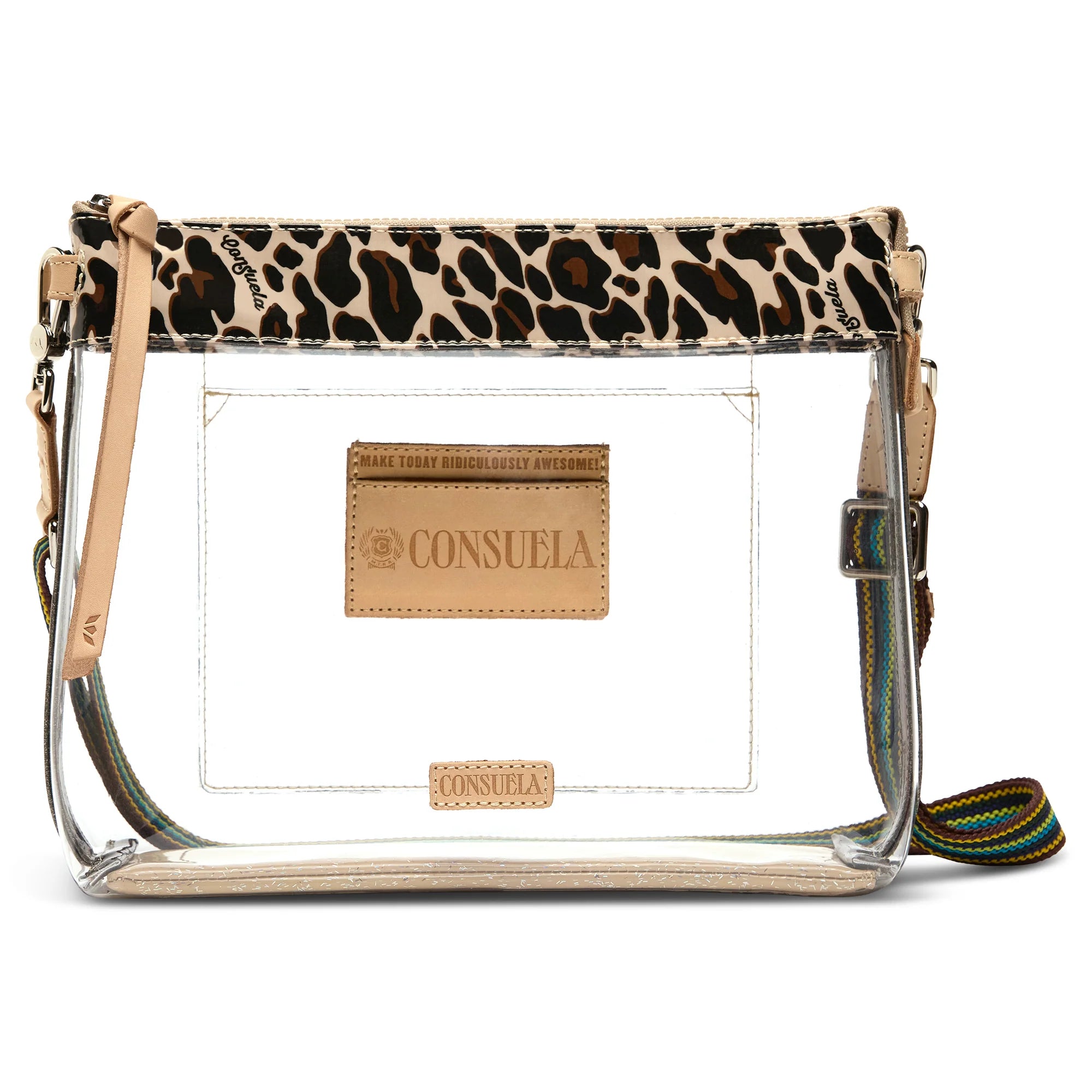 Consuela Women's Clear Mona Downtown Crossbody DTXB5412BLEOOS