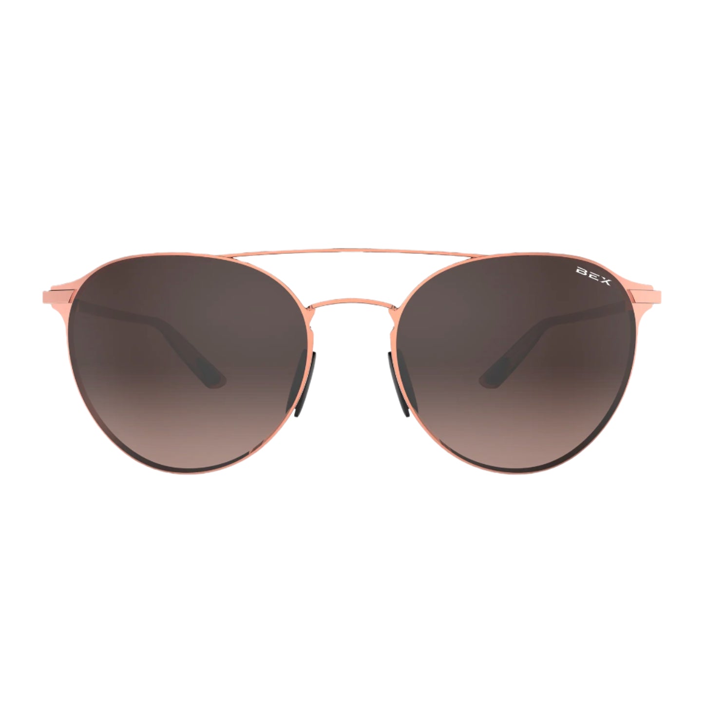 Women's Bex "Demi OTG" Rose Gold and Brown Sunglasses S168RB - Crazy House Western Wear