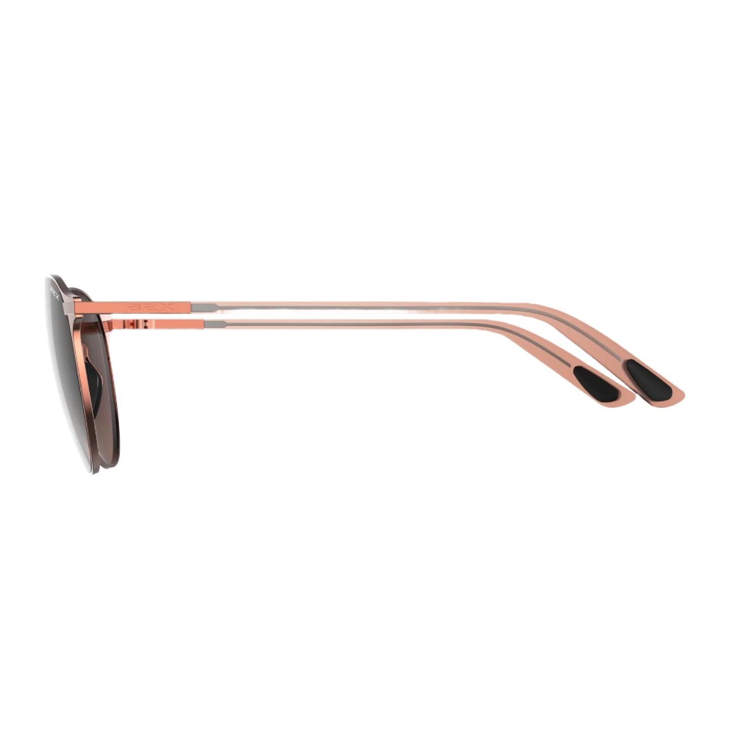 Women's Bex "Demi OTG" Rose Gold and Brown Sunglasses S168RB - Crazy House Western Wear