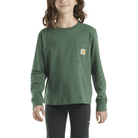 Girl's Carhartt Long Sleeve Graphic Tee CA7068-GH6 - Crazy House Western Wear