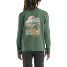 Girl's Carhartt Long Sleeve Graphic Tee CA7068-GH6 - Crazy House Western Wear