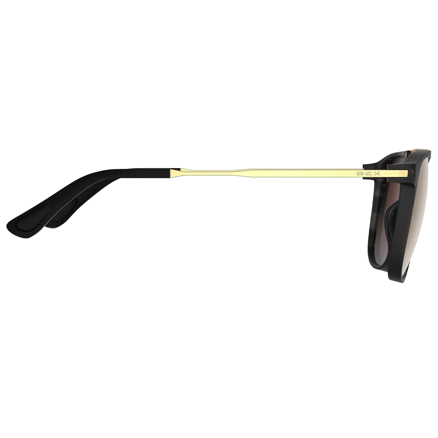 Bex Tortoise Gray/Brown and Gold Dillinger OTG Sunglasses S169TBG