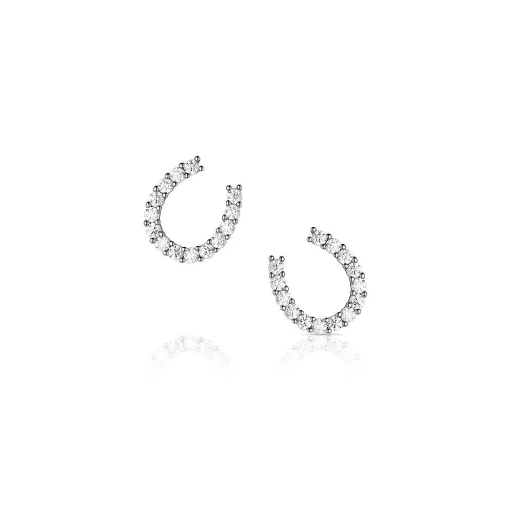 Women's Montana Silversmiths Tiny Rider Post Earrings ER1251