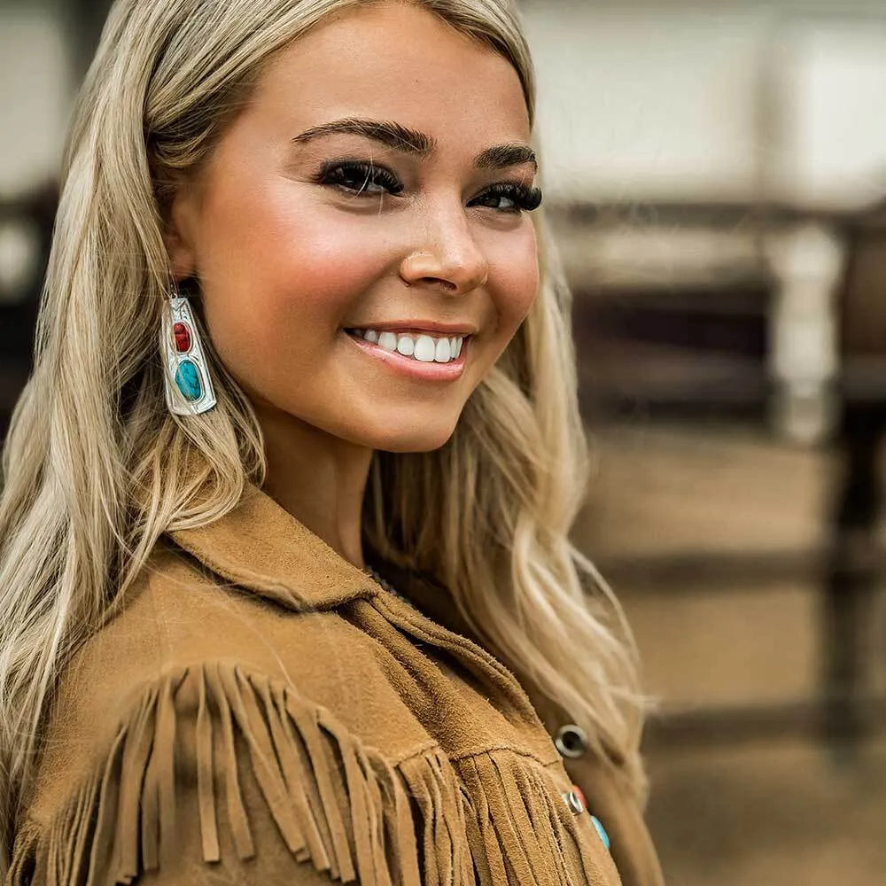 Women's Montana Silversmiths Cowgirl Harmony Earrings ER6238