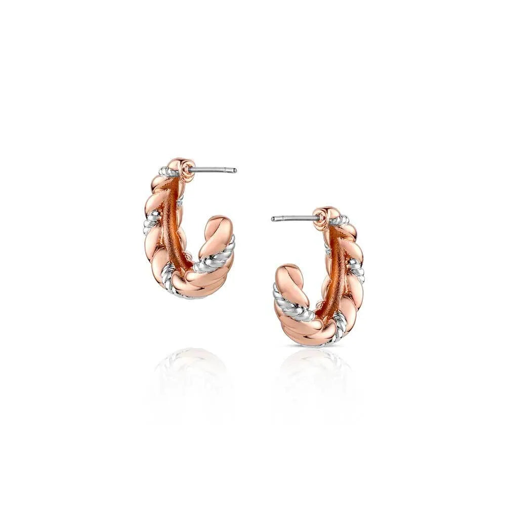 Montana Silversmiths Draped in Light Hoop Earrings ER6526