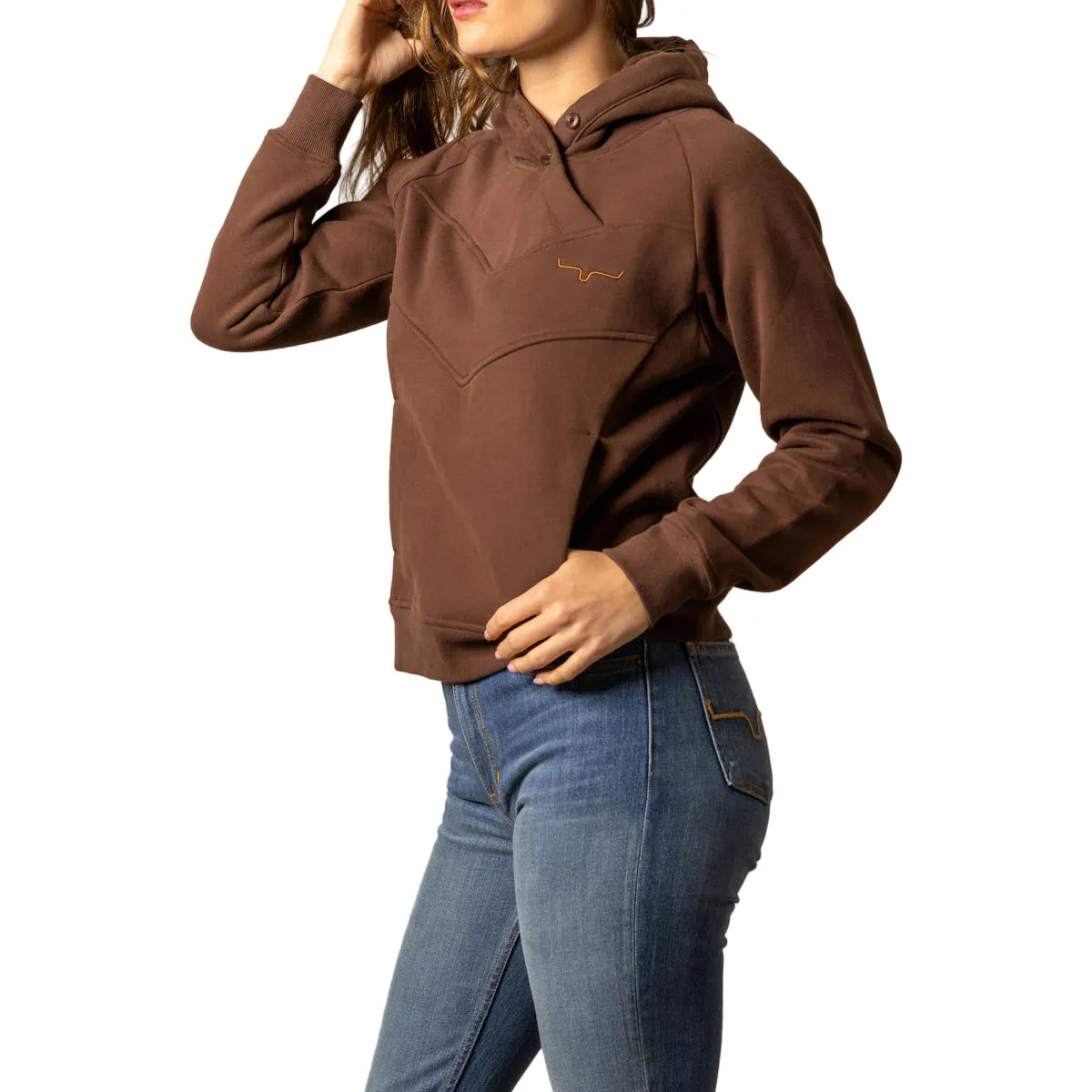 Women's Kimes Ranch Brown Ella Hoodie