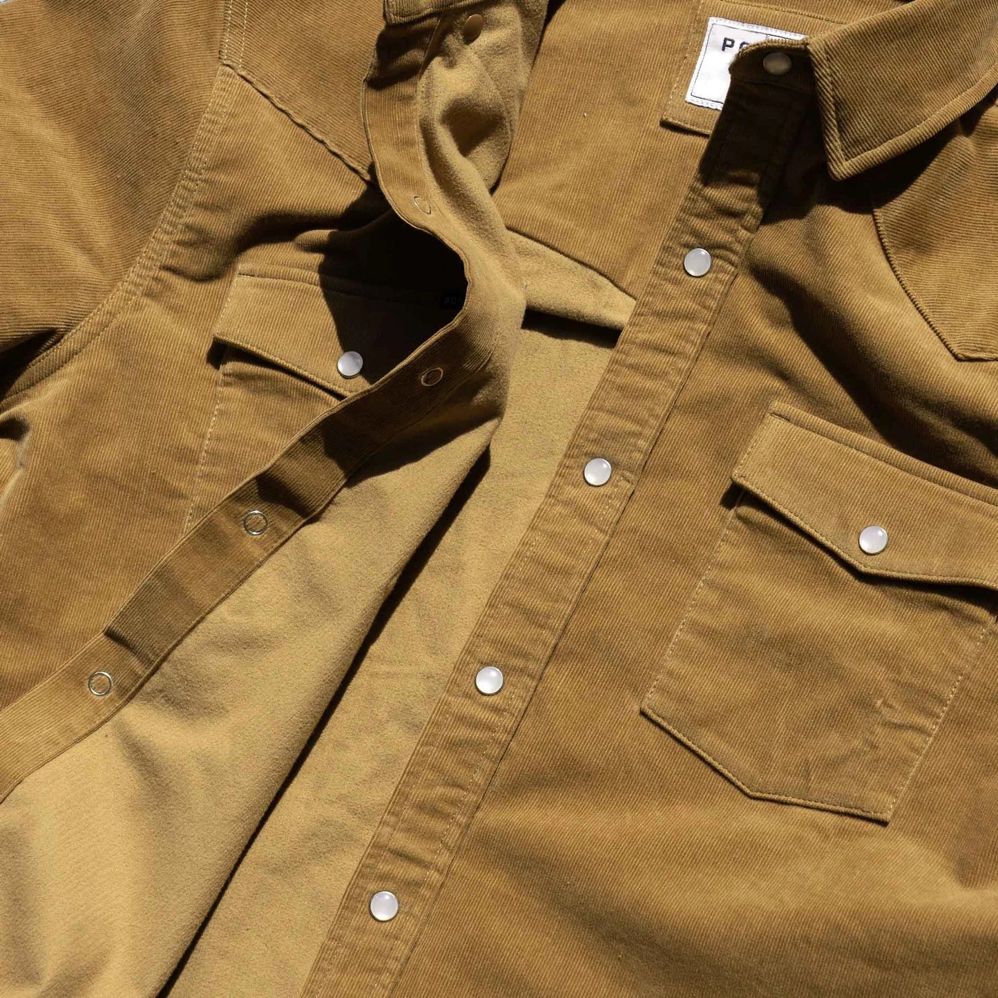 Men's Poncho "The Enfield" Long Sleeve Snap Shirt