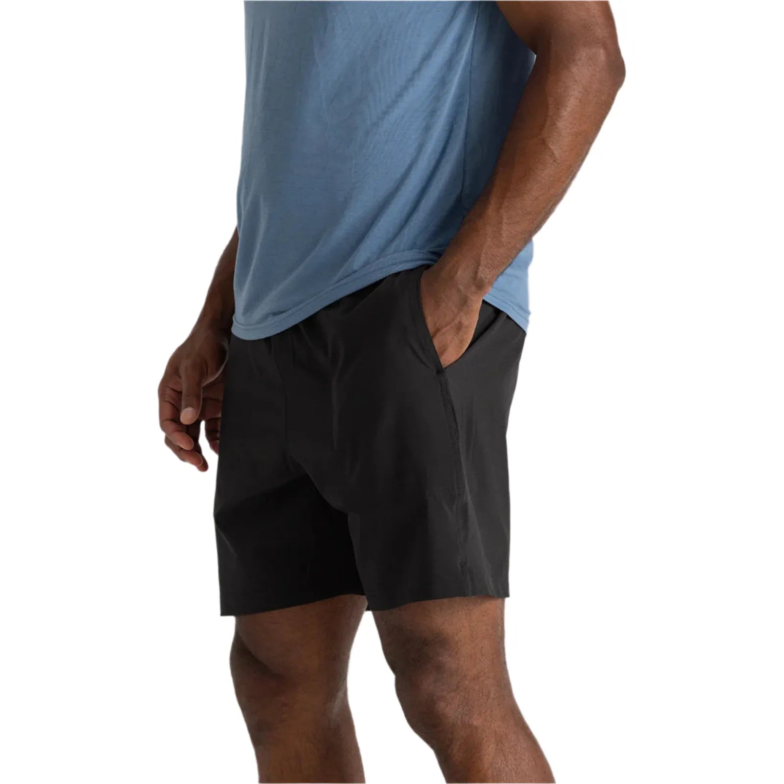 Men's Free Fly Bamboo Lined Active Breeze Shorts MLABS-7-300 - Crazy House Western Wear