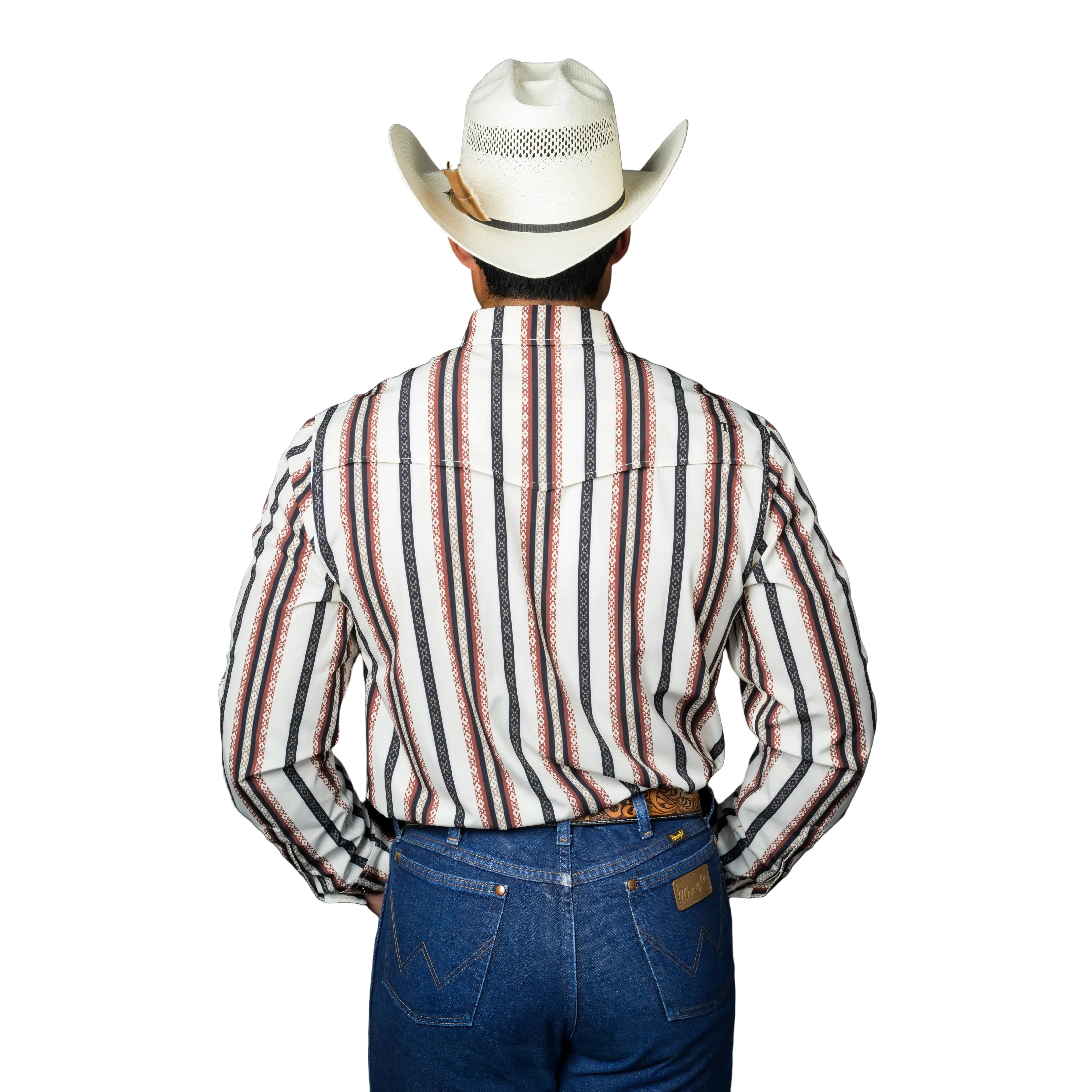 Men's Ferrell Long Sleeve "The Wayne" Snap Shirt FPL1026067