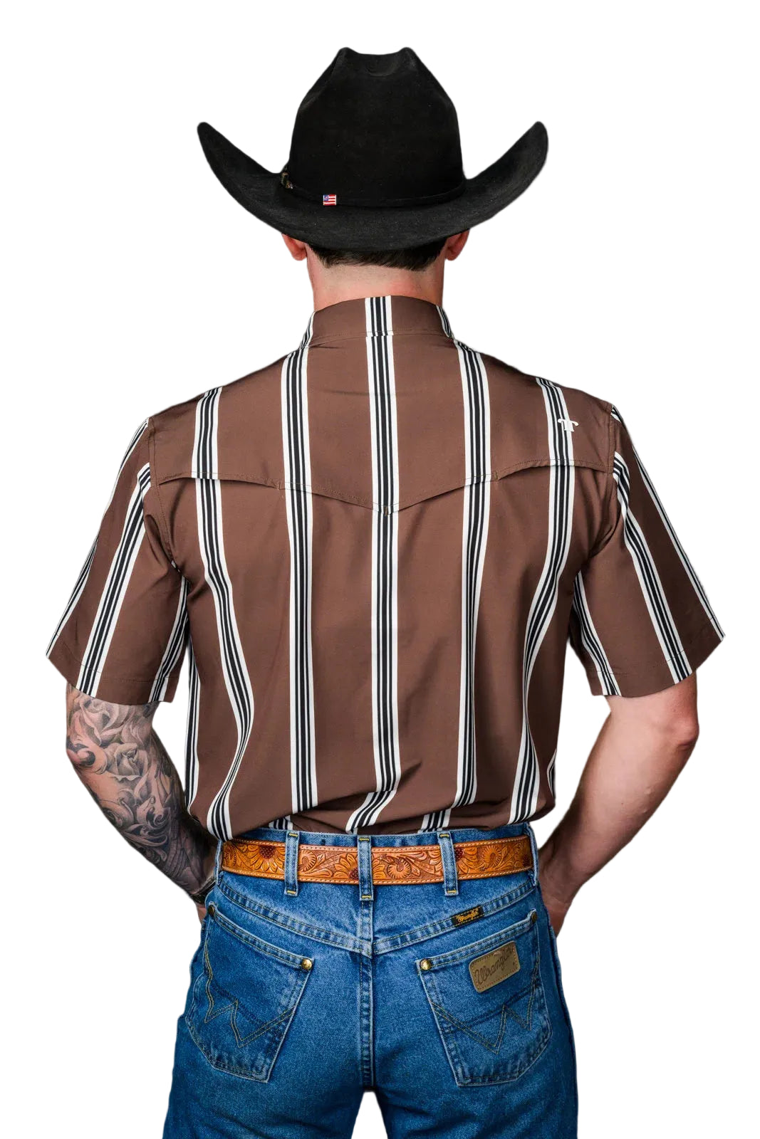 Ferrell Men's The Hatfield Short Sleeve Pearl Snap Shirt FPS1026178