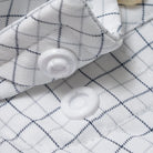 Men's Poncho "The Palmetto" White Long Sleeve Button Up Shirt
