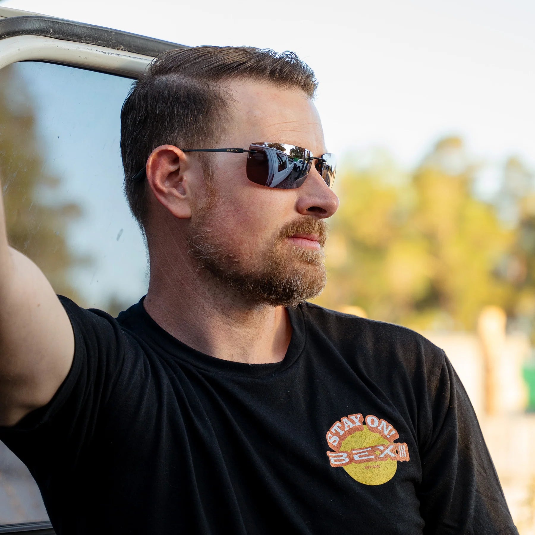 Bex Black, Brown and Silver Fynnland XL OTG Sunglasses S162BBS