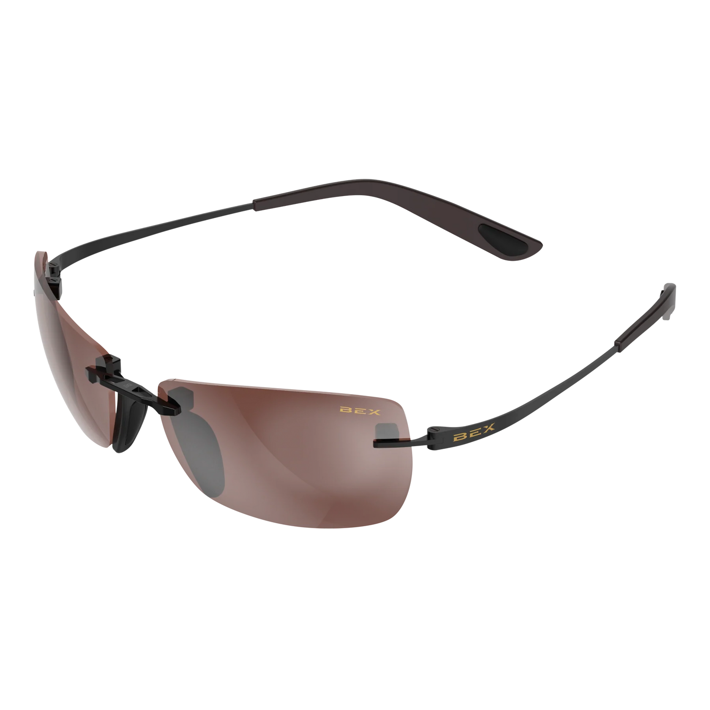 Men's Bex Fynnland X OTG Sunglasses - Black, Brown & Silver S161BBS