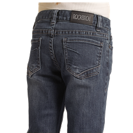 Girl's Rock & Roll Trouser in Dark Vintage G5F1702 - Crazy House Western Wear