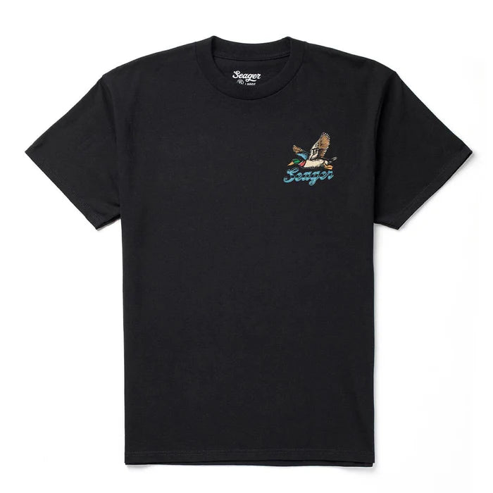 Men's Seager Black Greenhead Tee MTSP26GHEDBLK