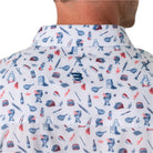 Men's Burlebo Performance Button Up - Grillmaster PBU-GRILL - Crazy House Western Wear