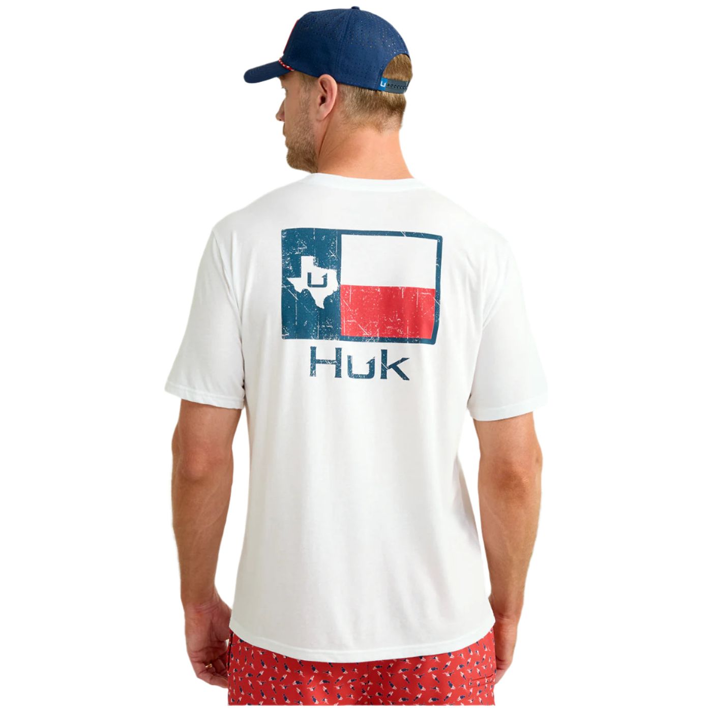 Men's Huk Big State Tee H1000546-100 - Crazy House Western Wear