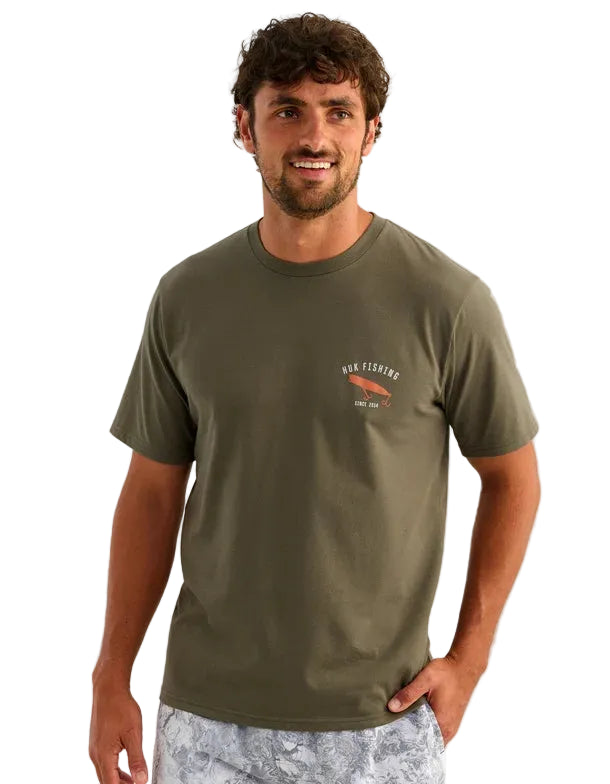 Huk Men's Moss Hooked Tee H1000609-316