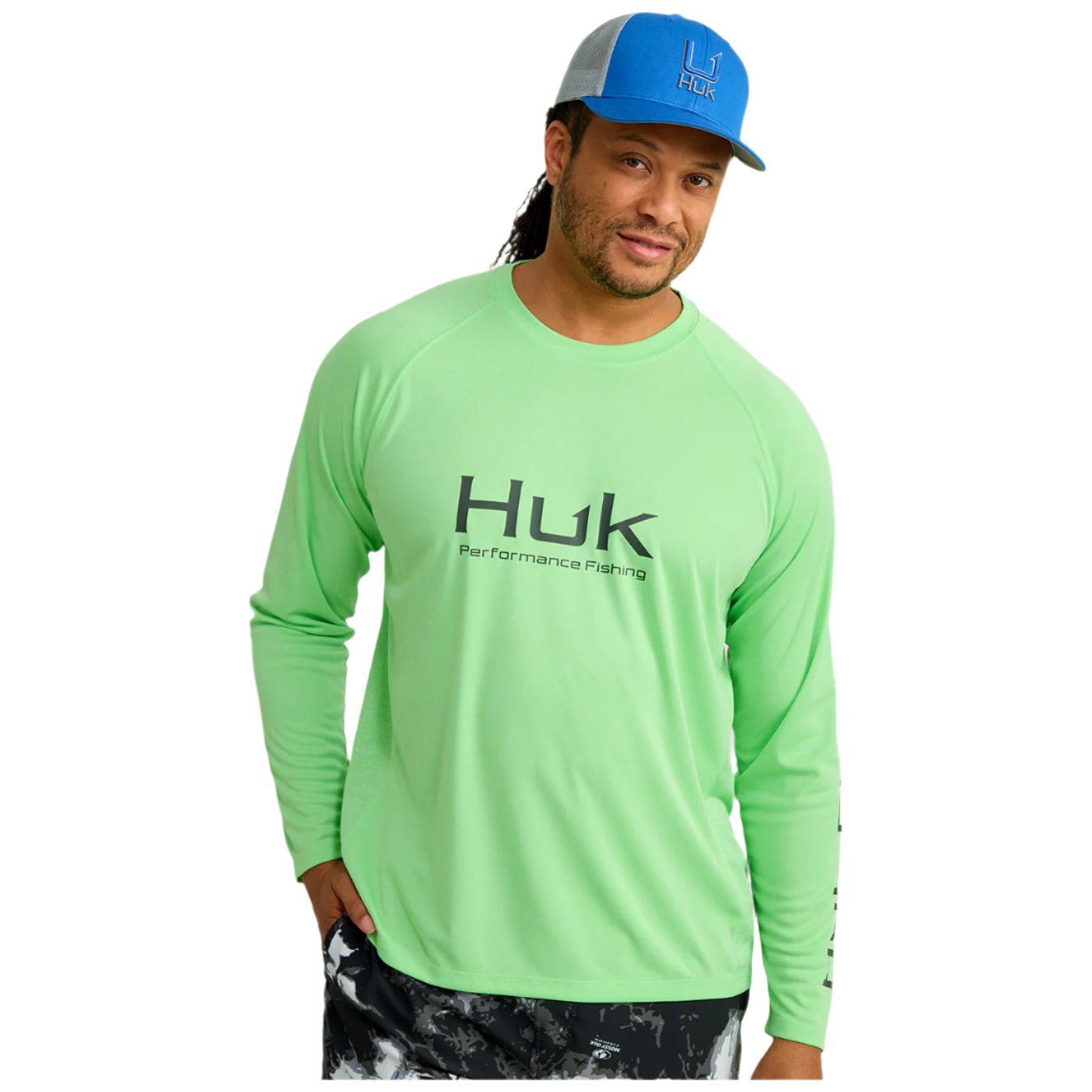 Men's Huk Pursuit Performance Crew H1200524-329 - Crazy House Western Wear