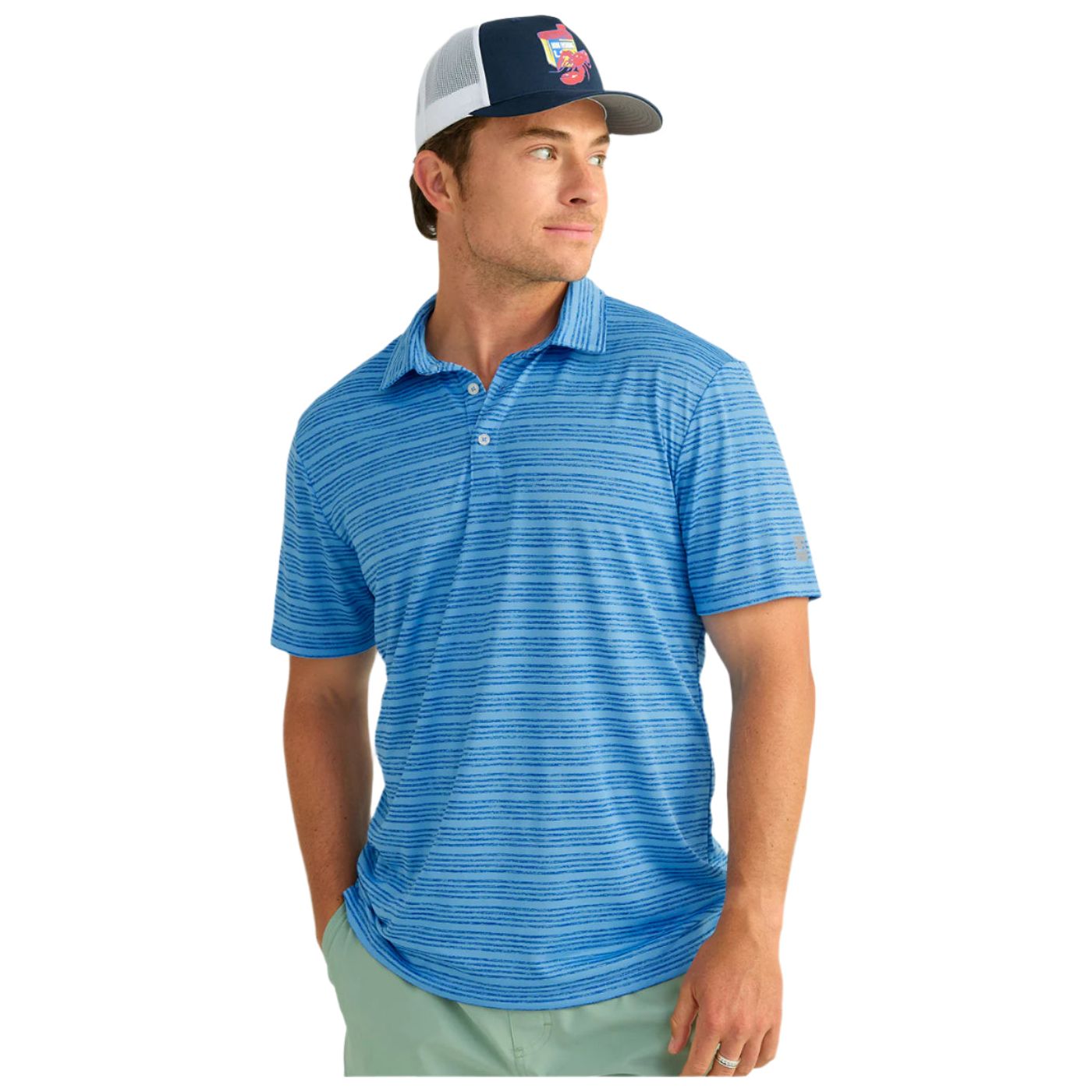 Men's Huk Pursuit Performance Polo H1200633-420 - Crazy House Western Wear