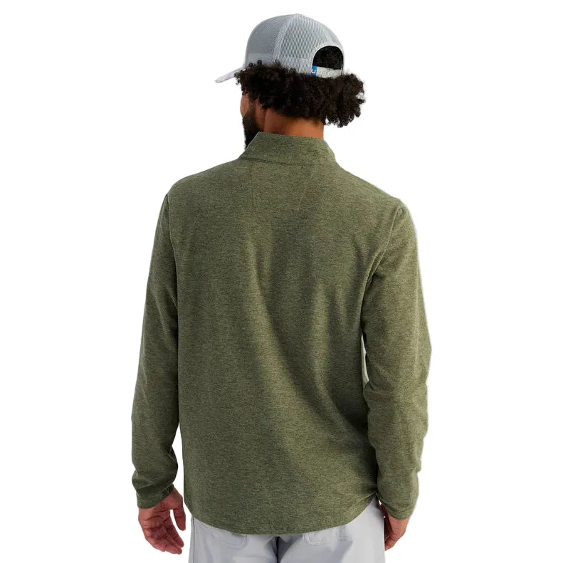 Men's Huk Leeward Lightweight Fleece 1/4 Zip H1300119-318