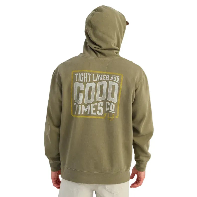Men's Huk Tight Lines Cotton Fleece Hoodie H1300129-316