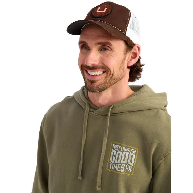 Men's Huk Tight Lines Cotton Fleece Hoodie H1300129-316