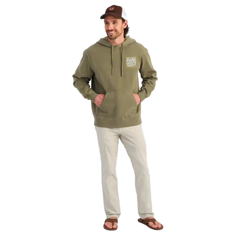 Men's Huk Tight Lines Cotton Fleece Hoodie H1300129-316