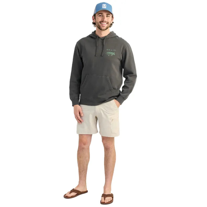 Men's Huk And Co Cotton Fleece Hoodie H1300131-013