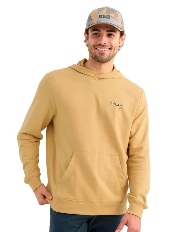 Huk Men's Starfish Edisto KC Tools Terry Hoodie H1300168-190