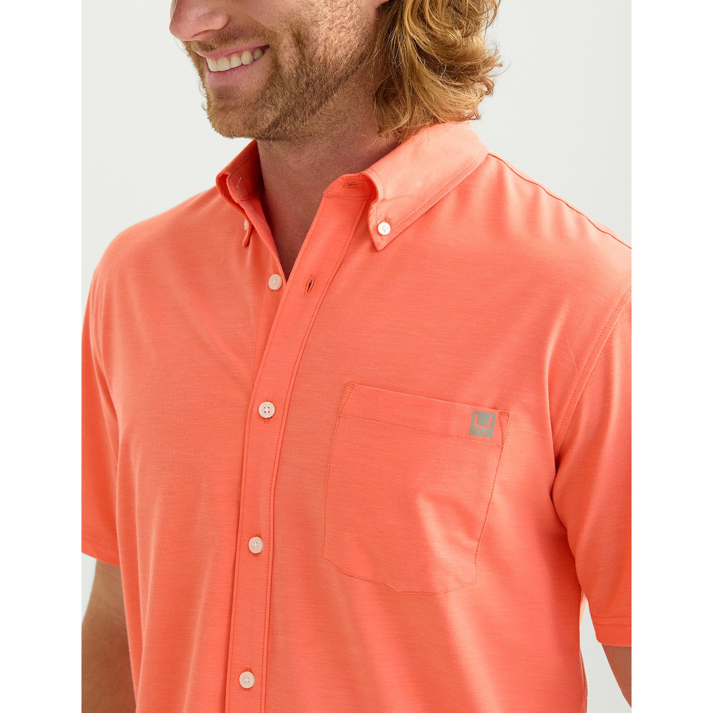 Men's Huk Kona Button-Down H1500154-821 - Crazy House Western Wear