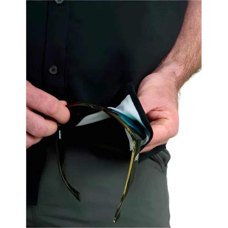 Men's Huk Tide Point Short Sleeve Button-Down H1500171-001 - Crazy House Western Wear