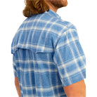 Men's Huk Diamond Back Plaid Short Sleeve Button-Down H1500205-460 - Crazy House Western Wear