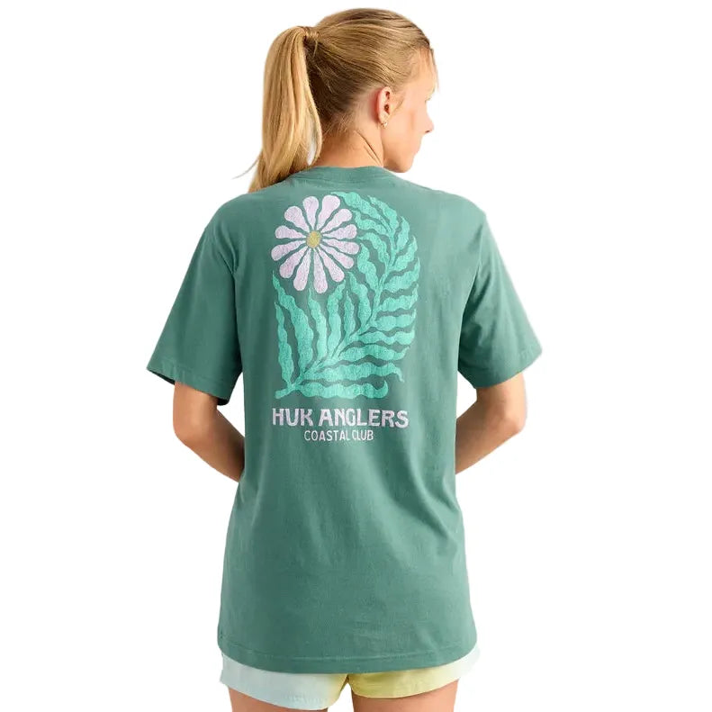 Women's Huk North Atlantic Coastal Club Oversized Tee H6100121-365
