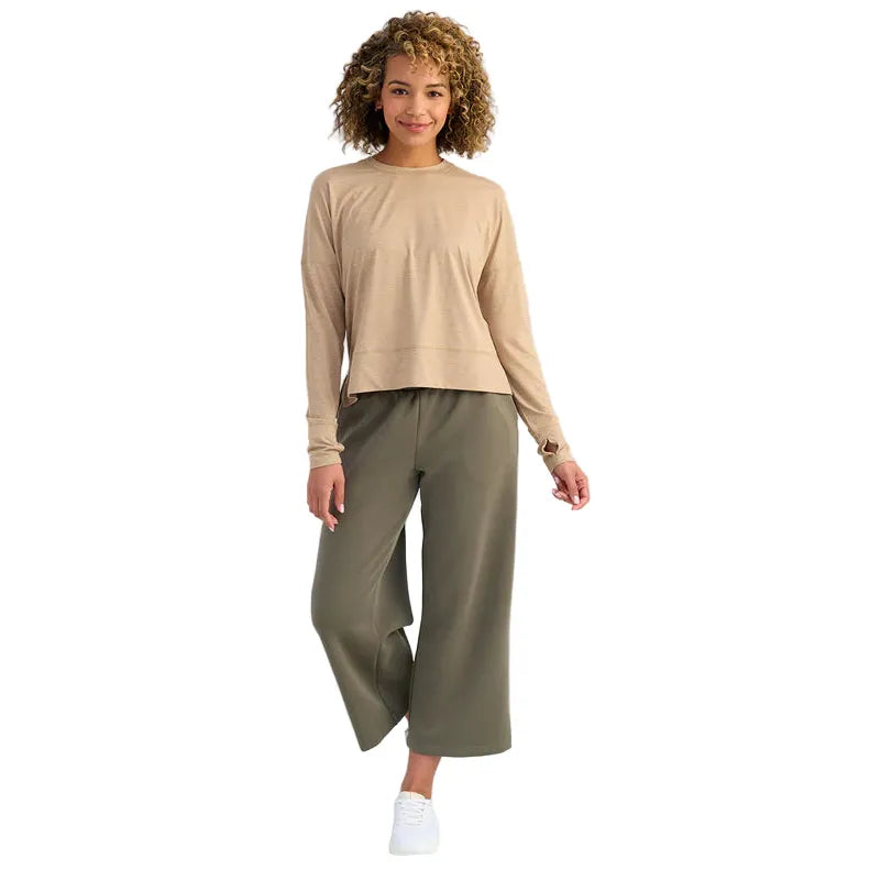 Women's Huk Bayside Pullover Crew H6120209-204