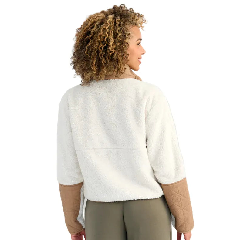 Women's Plush Fleece 1/2 Zip Pullover H6130031-106