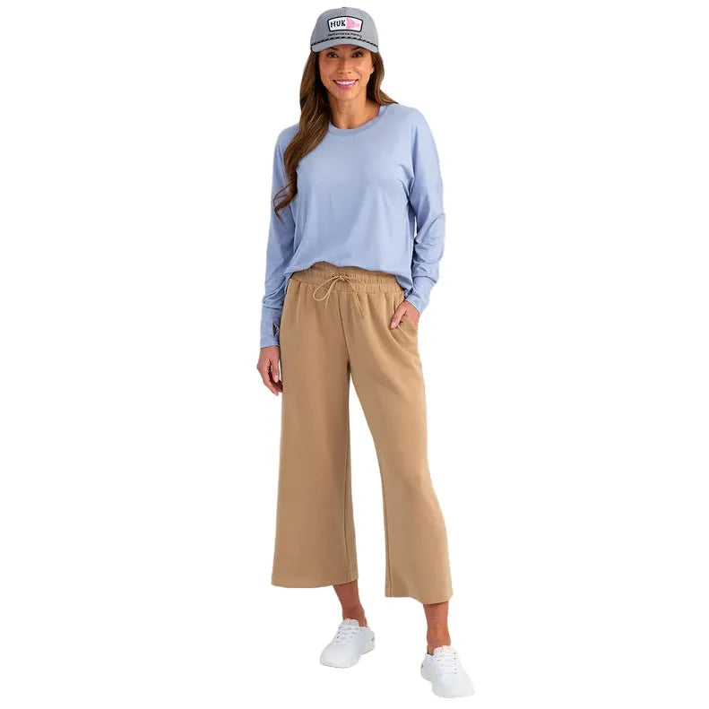 Women's Huk Bayside Wide Leg Crop H6200090-201