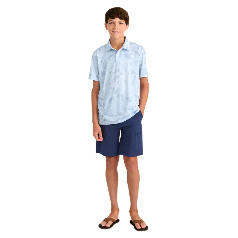 Boy's Huk KC Pursuit Performance Polo H7120135-437 - Crazy House Western Wear