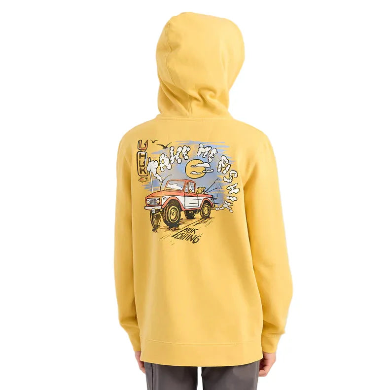 Boy's Huk Truck Cotton Hoodie H7130017-214