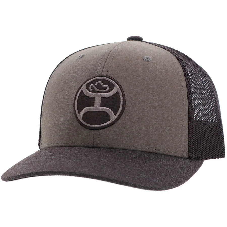 Men's Hooey "Primo" Brown Cap With Black and Cream Patch 2446T-BRBK - Crazy House Western Wear