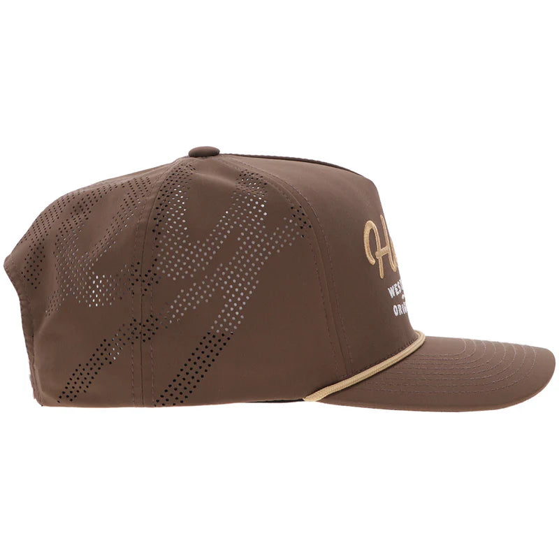 Men's Hooey "OG" Hooey Hat Brown with Tan and White 2560T-BR - Crazy House Western Wear