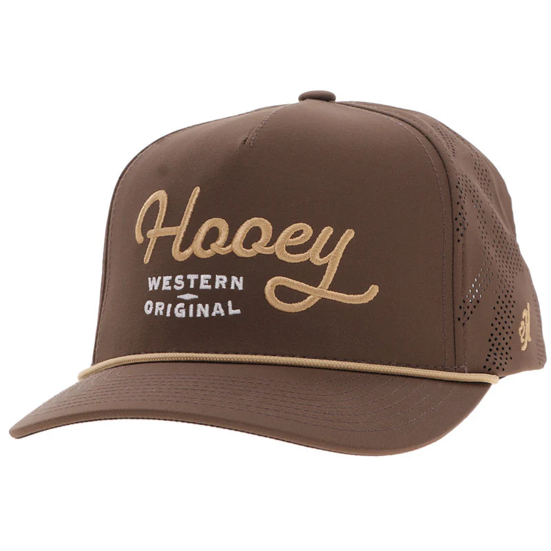 Men's Hooey "OG" Hooey Hat Brown with Tan and White 2560T-BR - Crazy House Western Wear