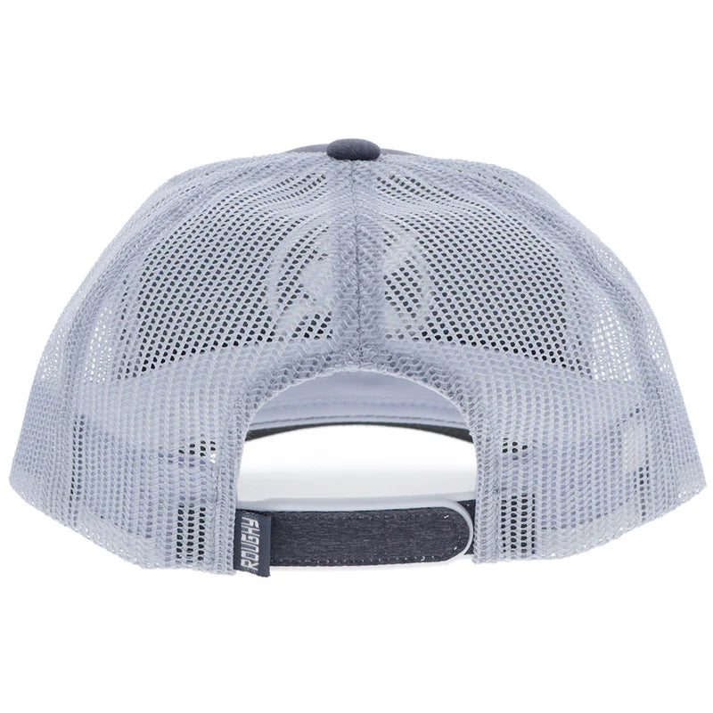 Men's Hooey "Strap" Roughy Hat Charcoal and White 4032T-CHWH - Crazy House Western Wear